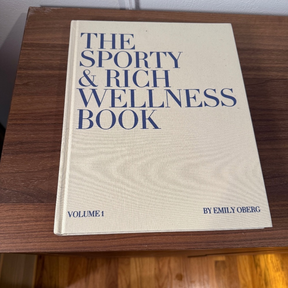 Sporty & Rich Wellness Volume 1 by Emily Oberg – Like New Coffee Table Book